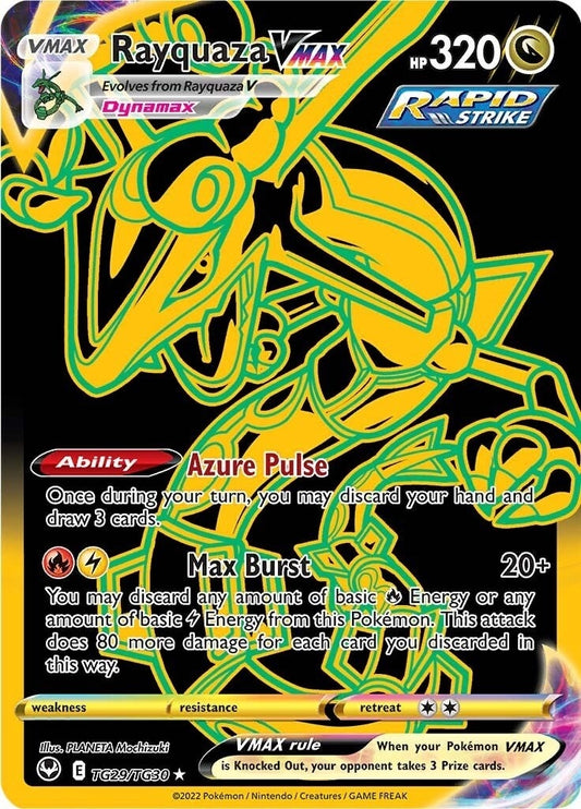 Image for Rayquaza VMAX (Secret) (TG29/TG30) (SWSH12: Silver Tempest Trainer Gallery) (SWSH12: TG) - Pokemon