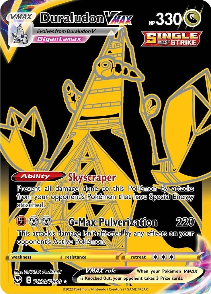 Image for Duraludon VMAX (Secret) (TG30/TG30) (SWSH12: Silver Tempest Trainer Gallery) (SWSH12: TG) - Pokemon