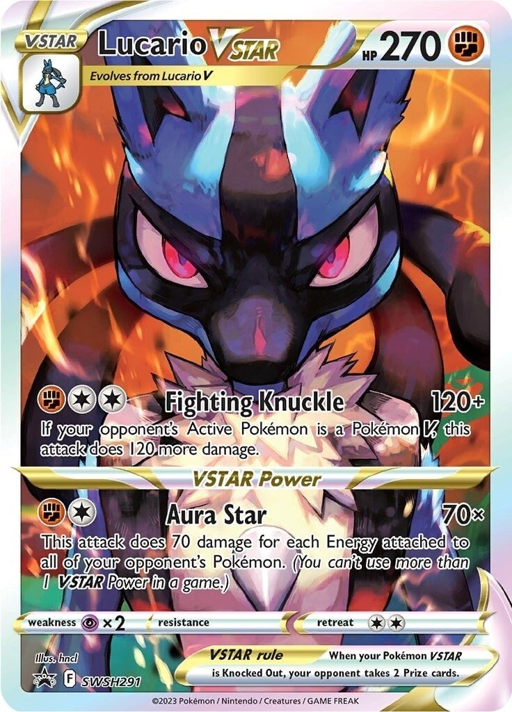 Image for Lucario VSTAR - SWSH291 (SWSH291) (SWSH: Sword & Shield Promo Cards) (SWSD) - Pokemon