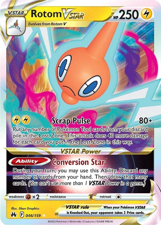 Image for Rotom VSTAR (046/159) (SWSH: Crown Zenith) (CRZ) - Pokemon