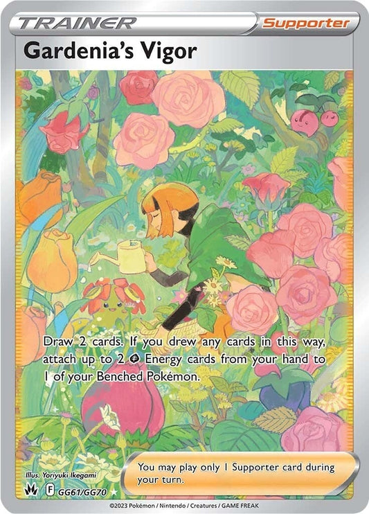 Image for Gardenia's Vigor (GG61/GG70) (SWSH: Crown Zenith: Galarian Gallery) (CRZ:GG) - Pokemon