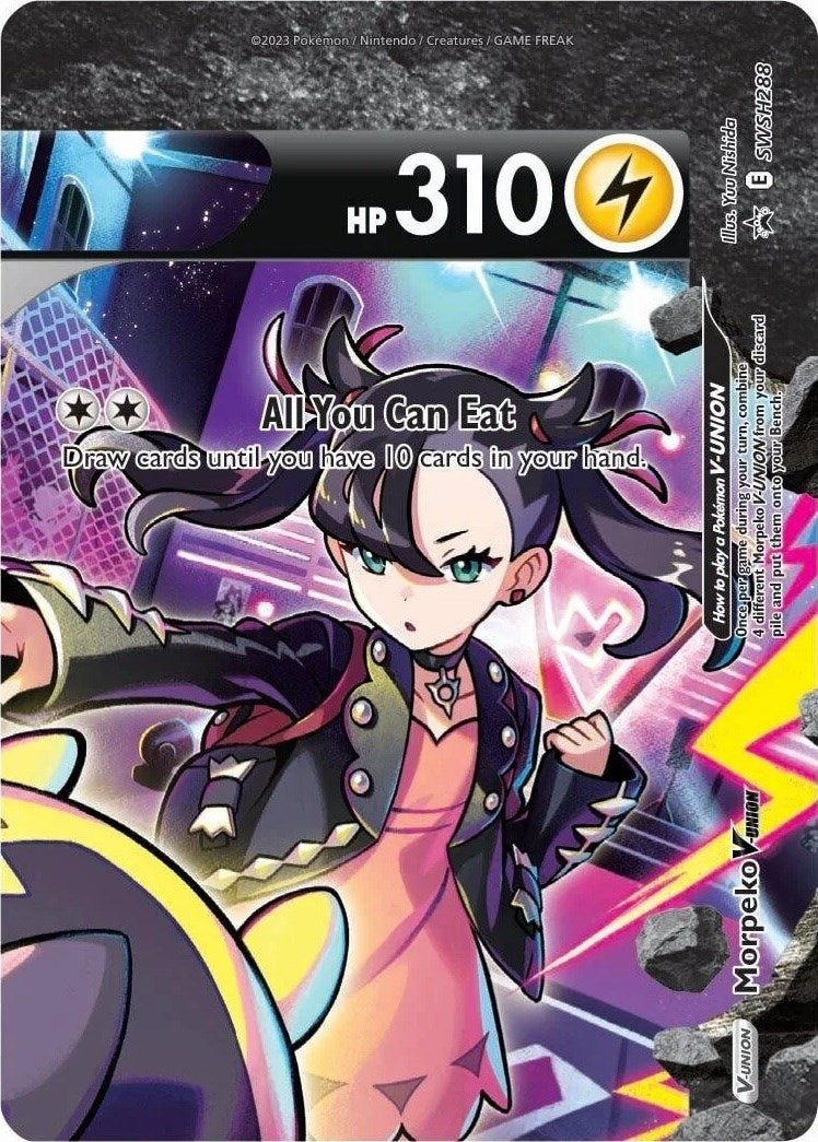 Image for Morpeko V-Union - SWSH288 (SWSH288) (SWSH: Sword & Shield Promo Cards) (SWSD) - Pokemon