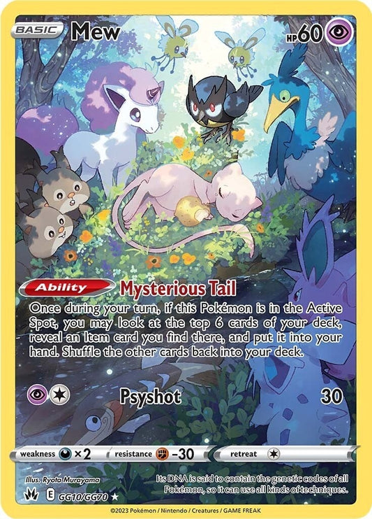 Image for Mew (GG10/GG70) (SWSH: Crown Zenith: Galarian Gallery) (CRZ:GG) - Pokemon