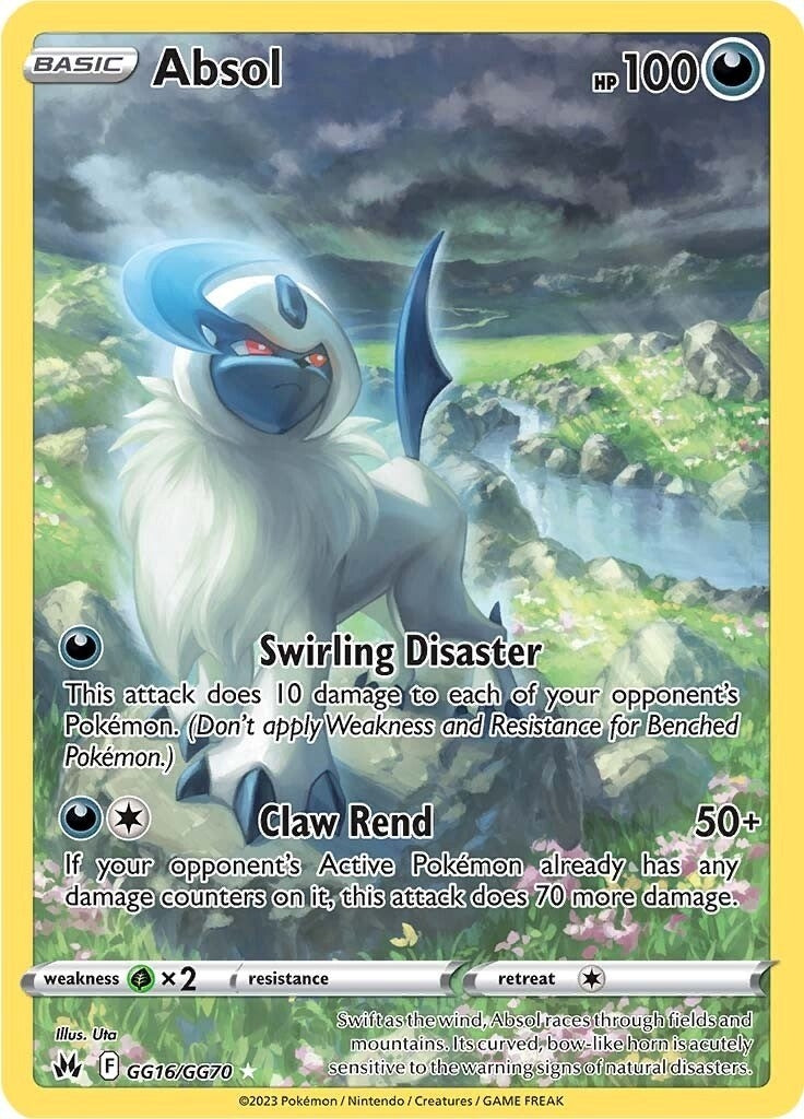 Image for Absol (GG16/GG70) (SWSH: Crown Zenith: Galarian Gallery) (CRZ:GG) - Pokemon