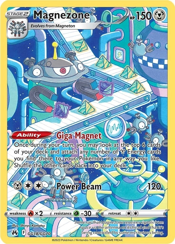 Image for Magnezone (GG18/GG70) (SWSH: Crown Zenith: Galarian Gallery) (CRZ:GG) - Pokemon