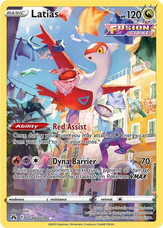 Image for Latias (GG20/GG70) (SWSH: Crown Zenith: Galarian Gallery) (CRZ:GG) - Pokemon