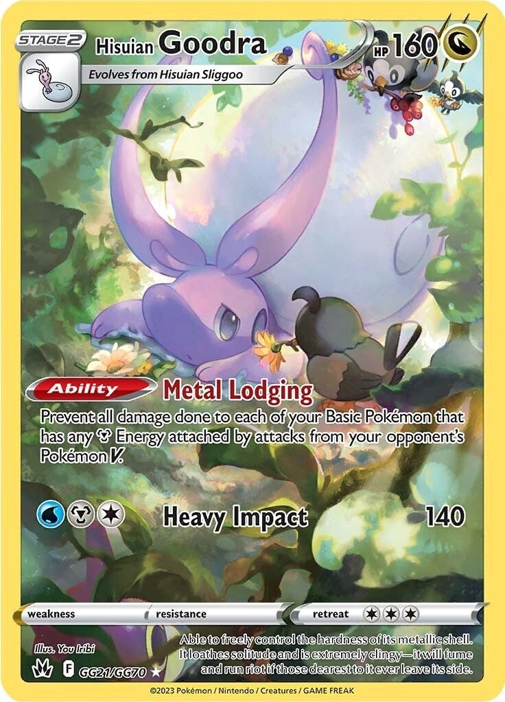 Image for Hisuian Goodra (GG21/GG70) (SWSH: Crown Zenith: Galarian Gallery) (CRZ:GG) - Pokemon