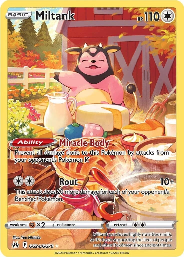 Image for Miltank (GG24/GG70) (SWSH: Crown Zenith: Galarian Gallery) (CRZ:GG) - Pokemon