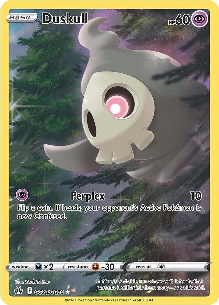 Image for Duskull (GG28/GG70) (SWSH: Crown Zenith: Galarian Gallery) (CRZ:GG) - Pokemon