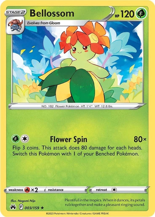 Image for Bellossom (003/159) (SWSH: Crown Zenith) (CRZ) - Pokemon