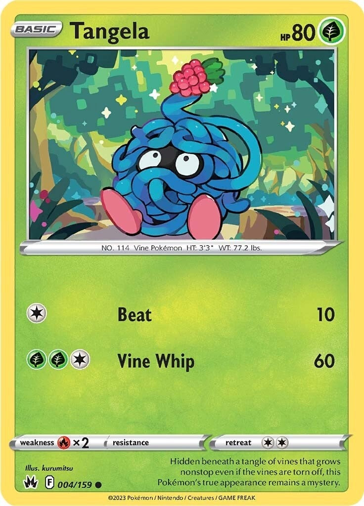 Image for Tangela (004/159) (SWSH: Crown Zenith) (CRZ) - Pokemon