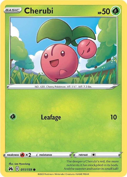 Image for Cherubi (011/159) (SWSH: Crown Zenith) (CRZ) - Pokemon
