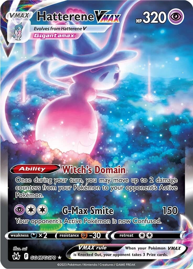 Image for Hatterene VMAX (GG47/GG70) (SWSH: Crown Zenith: Galarian Gallery) (CRZ:GG) - Pokemon
