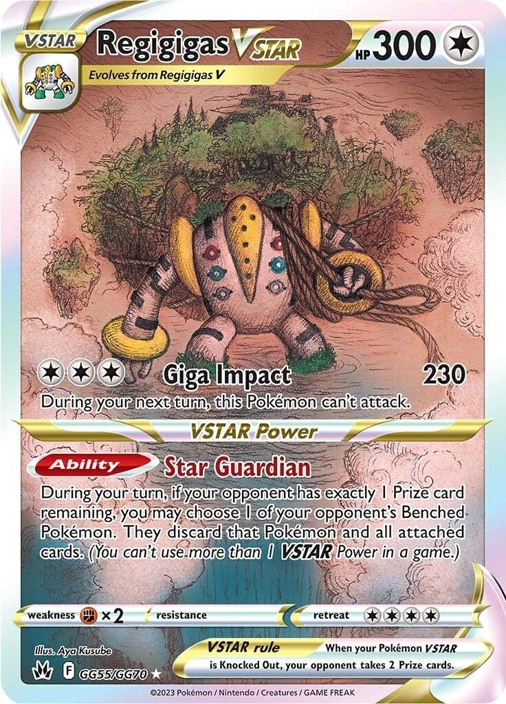 Image for Regigigas VSTAR (GG55/GG70) (SWSH: Crown Zenith: Galarian Gallery) (CRZ:GG) - Pokemon