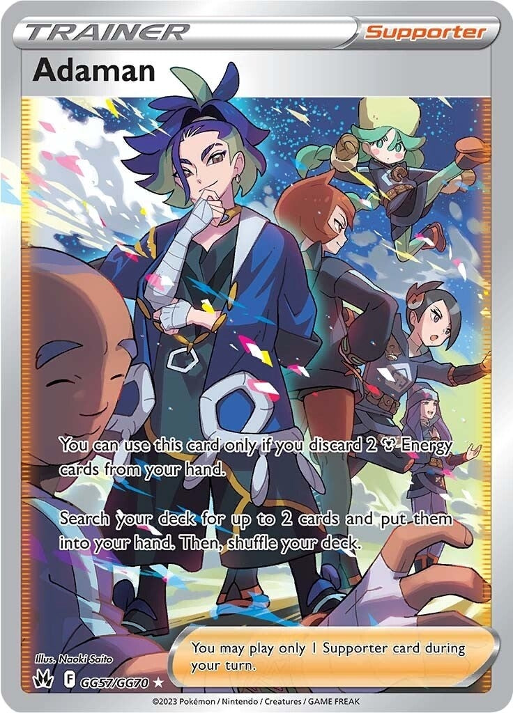 Image for Adaman (GG57/GG70) (SWSH: Crown Zenith: Galarian Gallery) (CRZ:GG) - Pokemon
