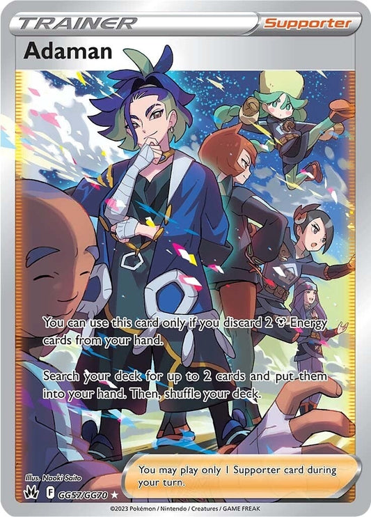 Image for Adaman (GG57/GG70) (SWSH: Crown Zenith: Galarian Gallery) (CRZ:GG) - Pokemon