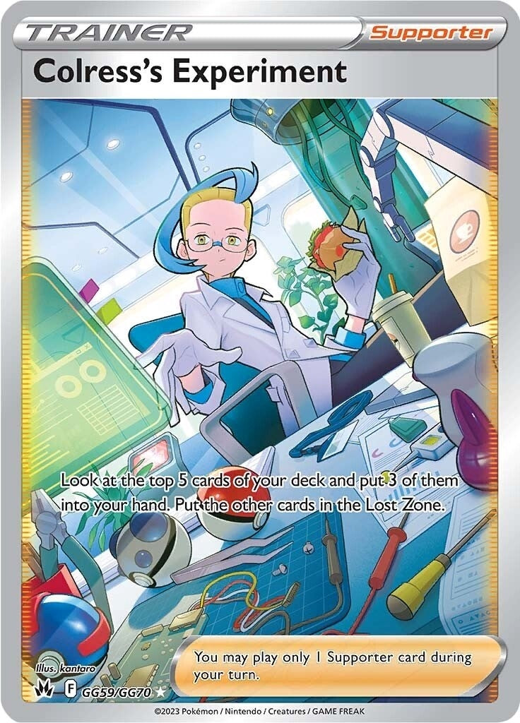 Image for Colress's Experiment (GG59/GG70) (SWSH: Crown Zenith: Galarian Gallery) (CRZ:GG) - Pokemon