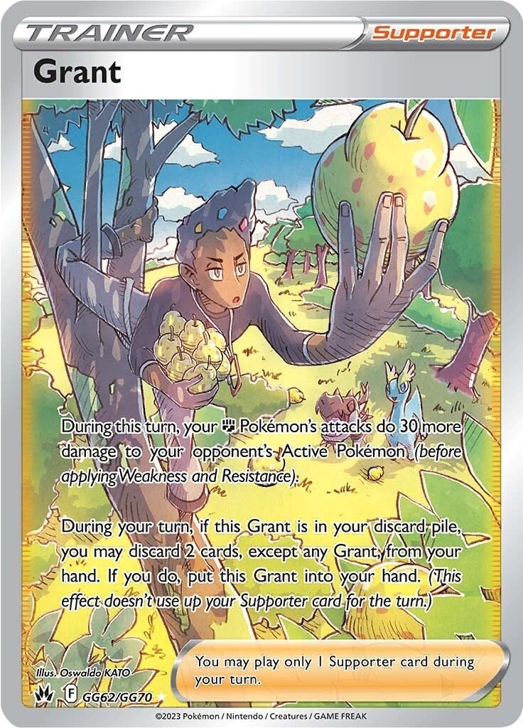 Image for Grant (GG62/GG70) (SWSH: Crown Zenith: Galarian Gallery) (CRZ:GG) - Pokemon