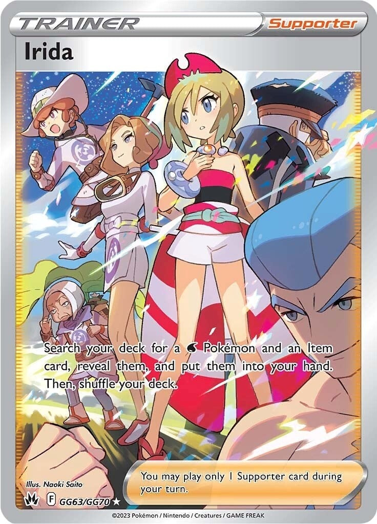 Image for Irida (GG63/GG70) (SWSH: Crown Zenith: Galarian Gallery) (CRZ:GG) - Pokemon