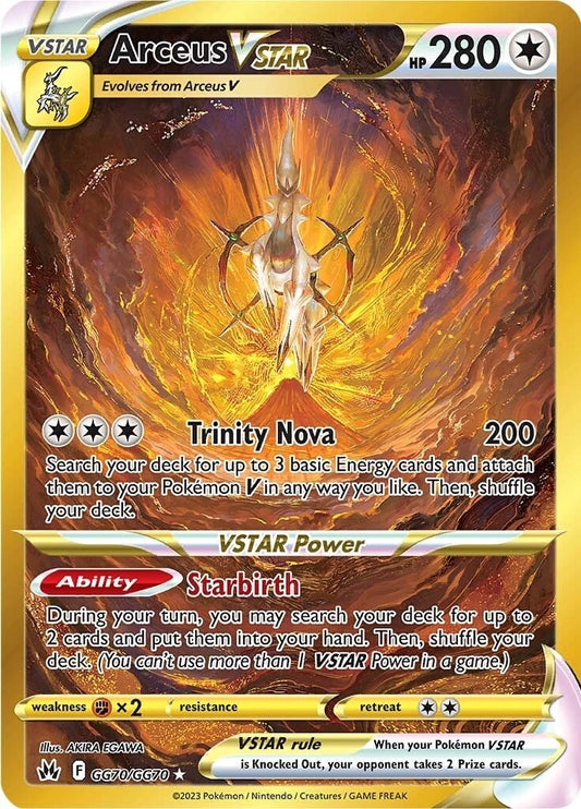 Image for Arceus VSTAR (Secret) (GG70/GG70) (SWSH: Crown Zenith: Galarian Gallery) (CRZ:GG) - Pokemon