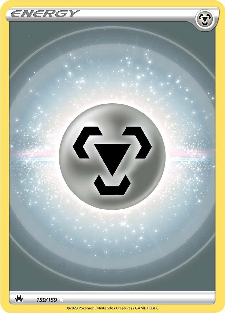 Image for Metal Energy (Texture Full Art) (159/159) (SWSH: Crown Zenith) (CRZ) - Pokemon