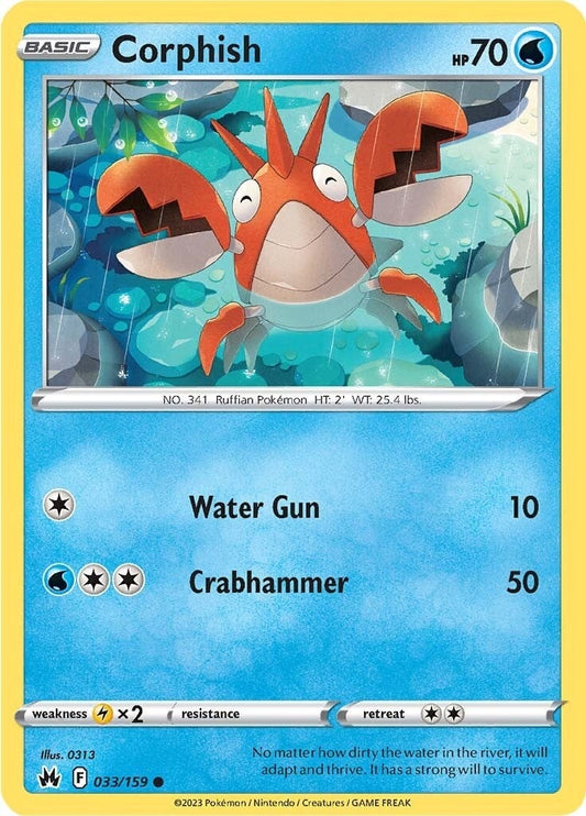 Image for Corphish (033/159) (SWSH: Crown Zenith) (CRZ) - Pokemon