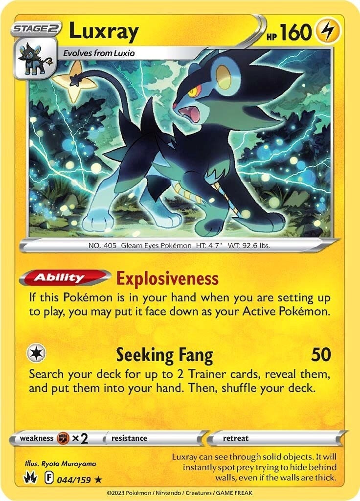 Image for Luxray (44) (044/159) (SWSH: Crown Zenith) (CRZ) - Pokemon