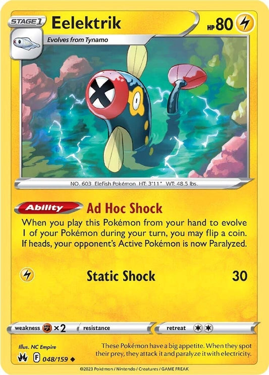 Image for Eelektrik (048/159) (SWSH: Crown Zenith) (CRZ) - Pokemon