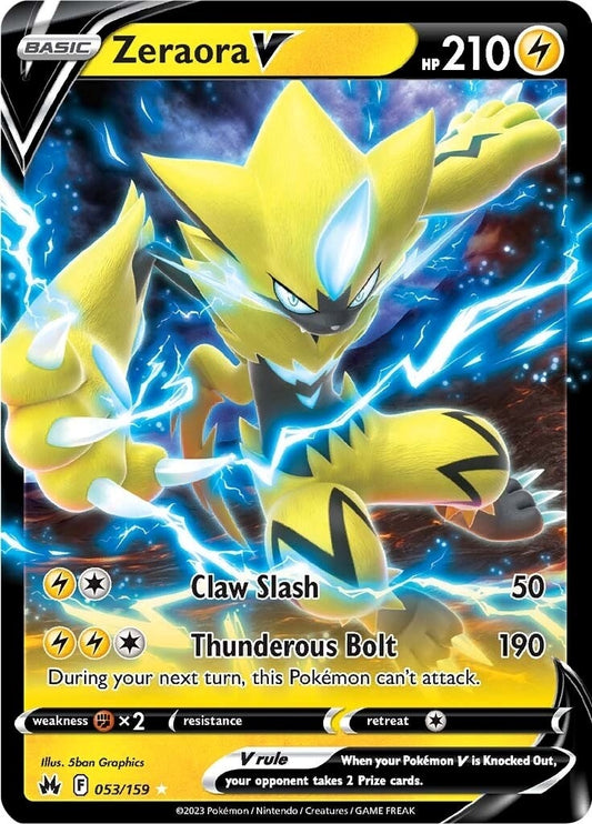 Image for Zeraora V (053/159) (SWSH: Crown Zenith) (CRZ) - Pokemon