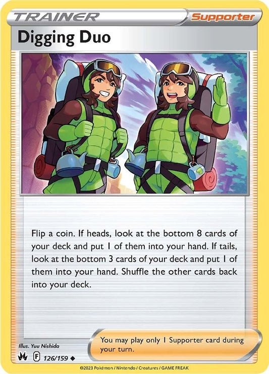 Image for Digging Duo (126/159) (SWSH: Crown Zenith) (CRZ) - Pokemon