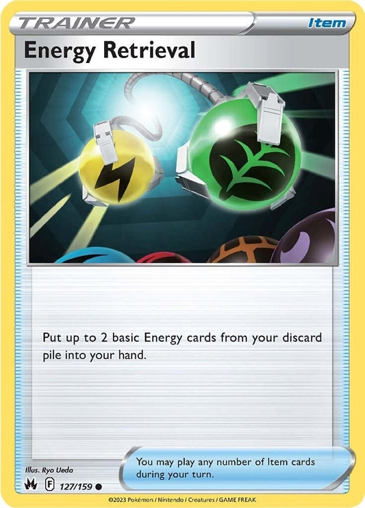 Image for Energy Retrieval (127/159) (SWSH: Crown Zenith) (CRZ) - Pokemon
