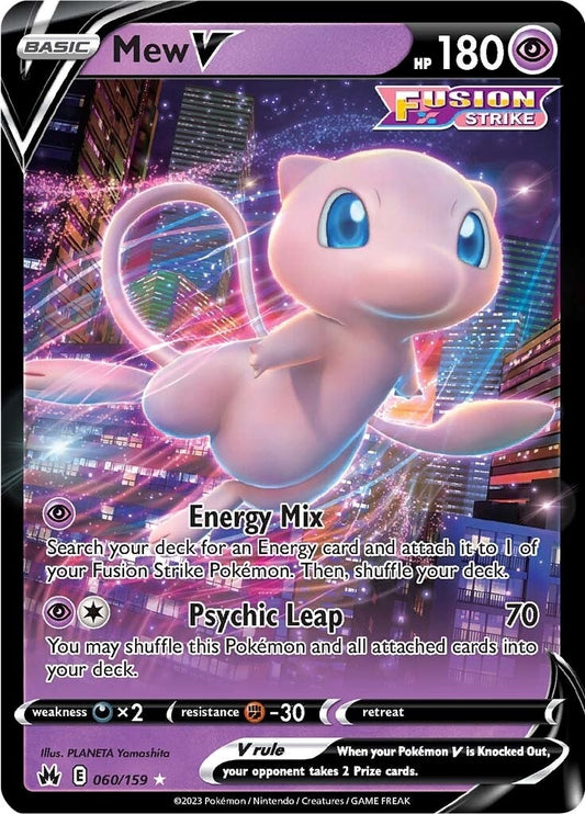 Image for Mew V (060/159) (SWSH: Crown Zenith) (CRZ) - Pokemon