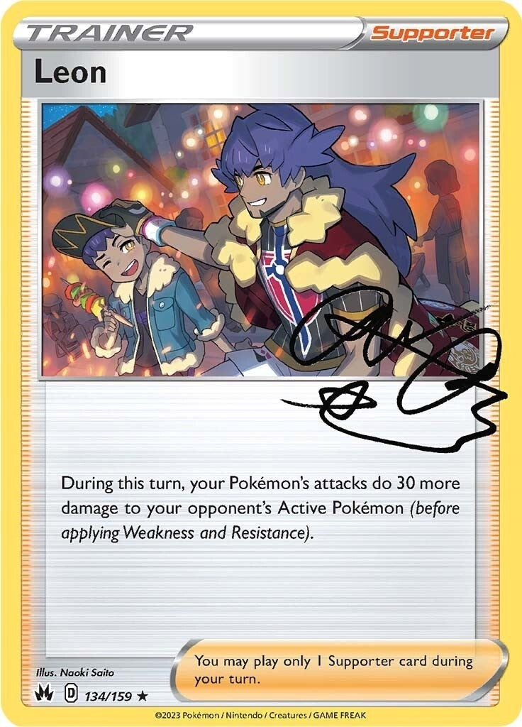 Image for Leon (134/159) (SWSH: Crown Zenith) (CRZ) - Pokemon