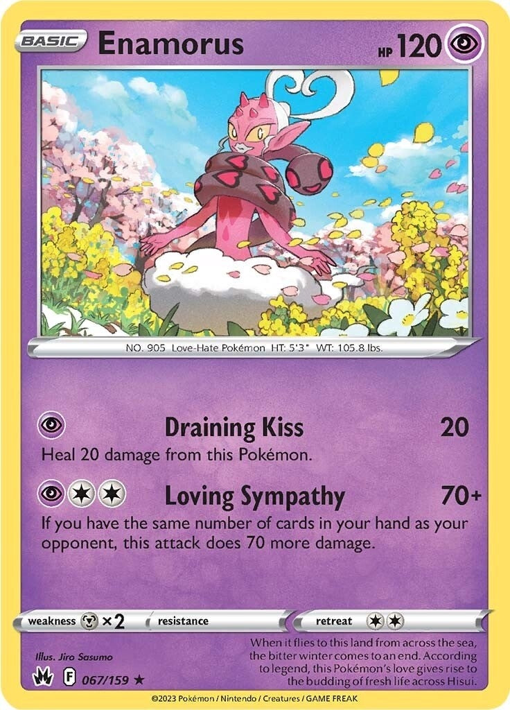Image for Enamorus (067/159) (SWSH: Crown Zenith) (CRZ) - Pokemon