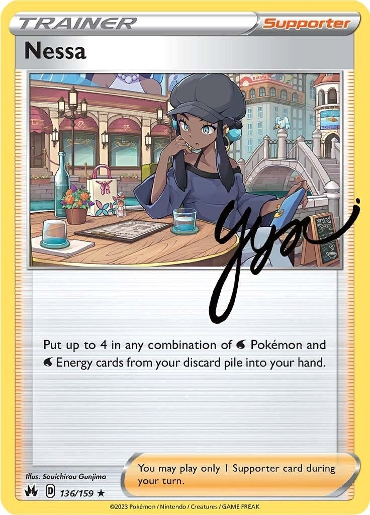 Image for Nessa (136/159) (SWSH: Crown Zenith) (CRZ) - Pokemon