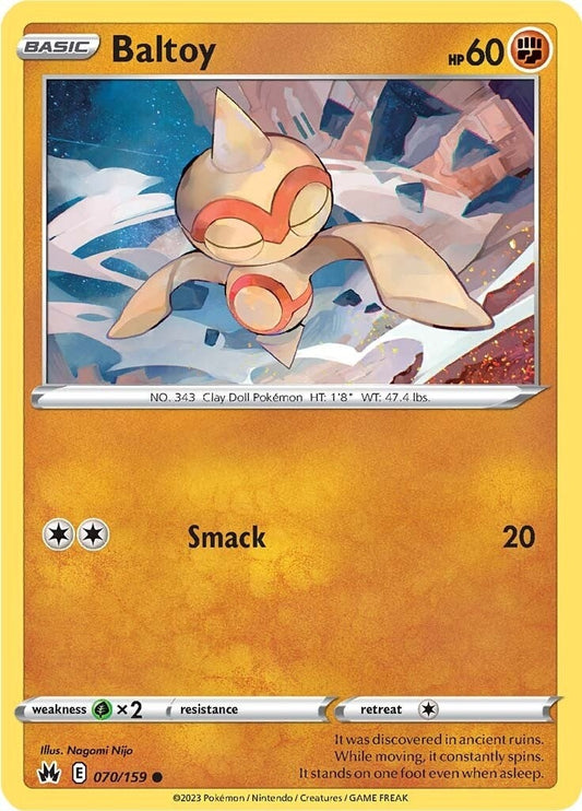 Image for Baltoy (070/159) (SWSH: Crown Zenith) (CRZ) - Pokemon