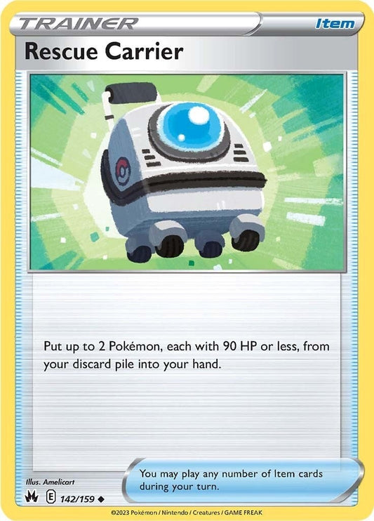 Image for Rescue Carrier (142/159) (SWSH: Crown Zenith) (CRZ) - Pokemon