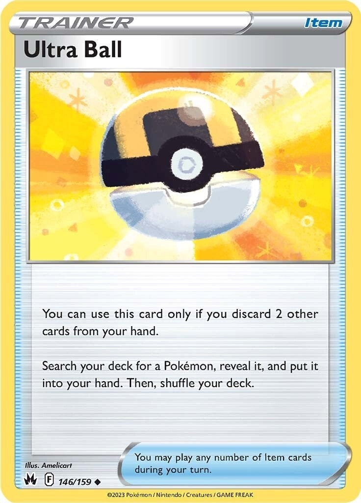 Image for Ultra Ball (146/159) (SWSH: Crown Zenith) (CRZ) - Pokemon
