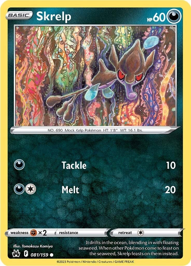 Image for Skrelp (081/159) (SWSH: Crown Zenith) (CRZ) - Pokemon