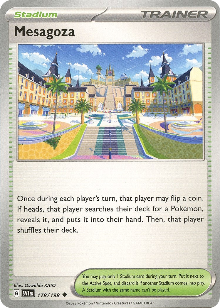 Image for Mesagoza (178/198) (SV01: Scarlet & Violet Base Set) - Pokemon