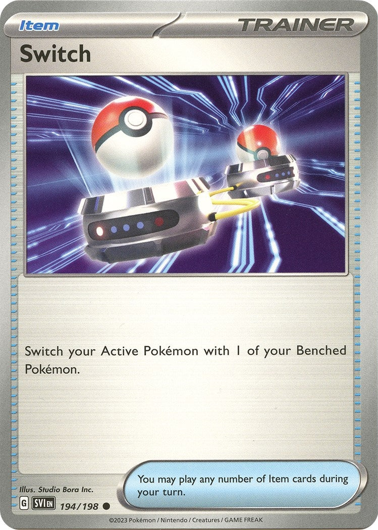 Image for Switch (194/198) (SV01: Scarlet & Violet Base Set) - Pokemon