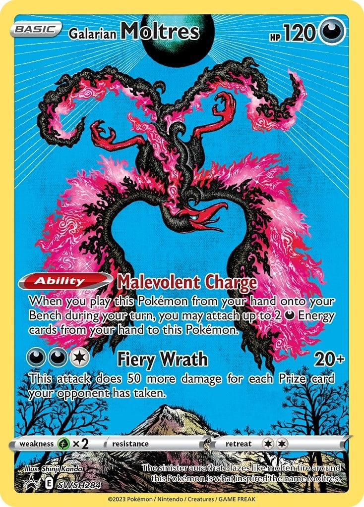 Image for Galarian Moltres - SWSH284 (SWSH284) (SWSH: Sword & Shield Promo Cards) (SWSD) - Pokemon