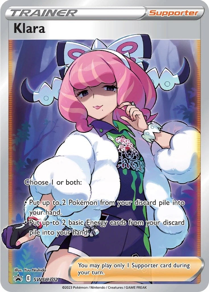 Image for Klara (Full Art) (SWSH302) (SWSH: Sword & Shield Promo Cards) (SWSD) - Pokemon