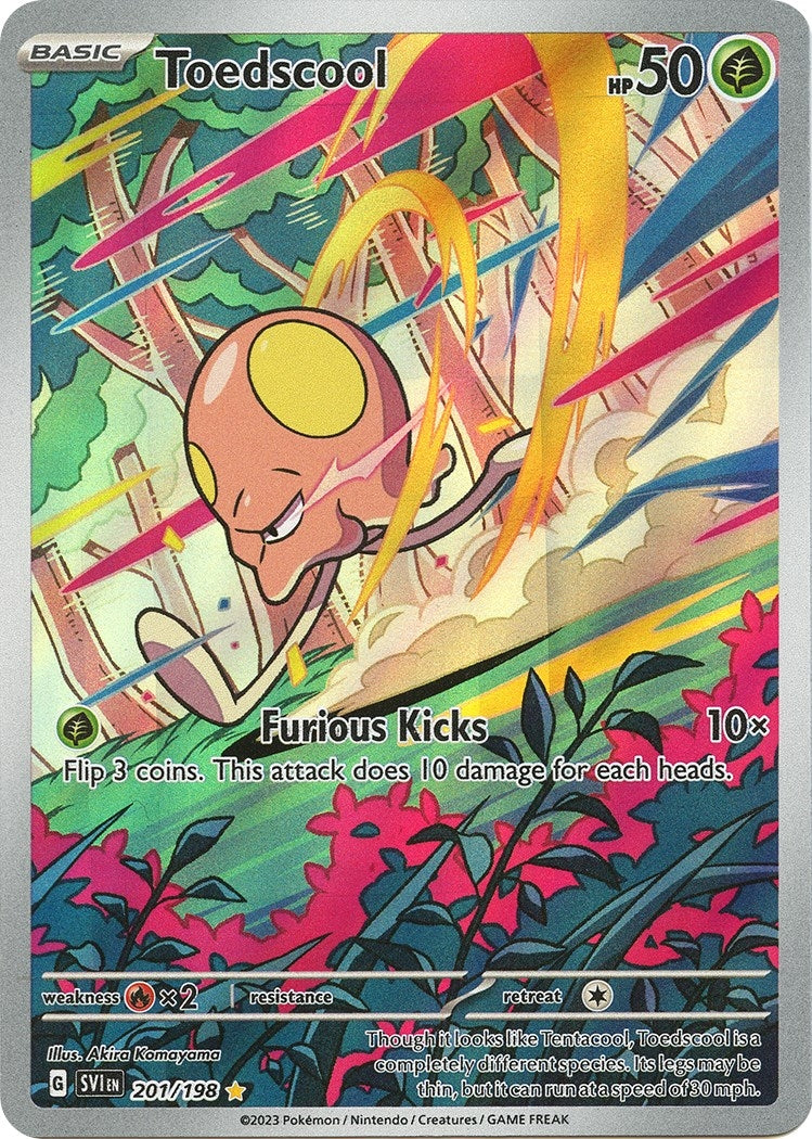Image for Toedscool (201/198) (SV01: Scarlet & Violet Base Set) - Pokemon