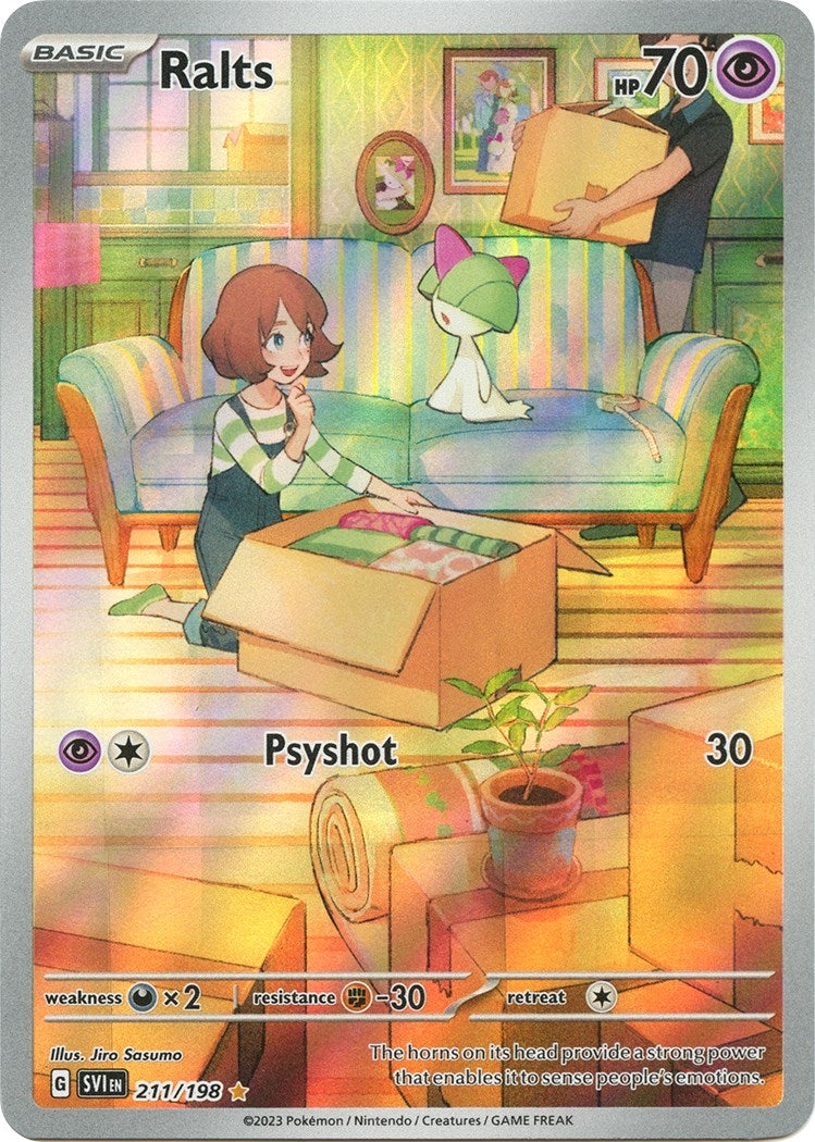 Image for Ralts (211/198) (SV01: Scarlet & Violet Base Set) - Pokemon