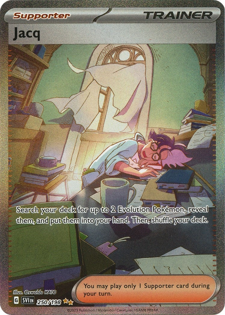 Image for Jacq (250/198) (SV01: Scarlet & Violet Base Set) - Pokemon