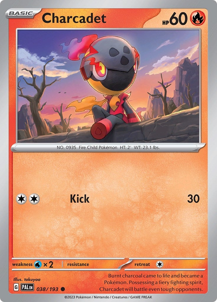 Image for Charcadet (038/193) (SV02: Paldea Evolved) - Pokemon