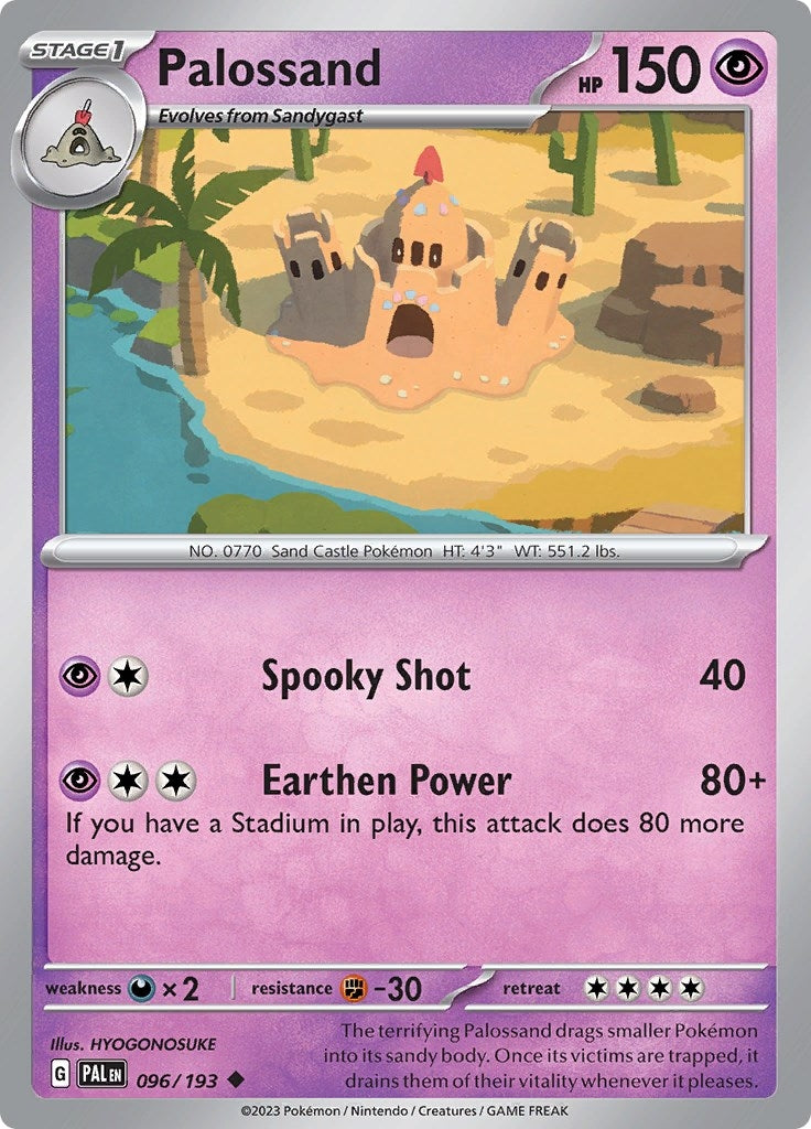 Image for Palossand (096/193) (SV02: Paldea Evolved) - Pokemon