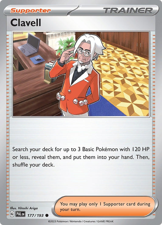Image for Clavell (177/193) (SV02: Paldea Evolved) - Pokemon