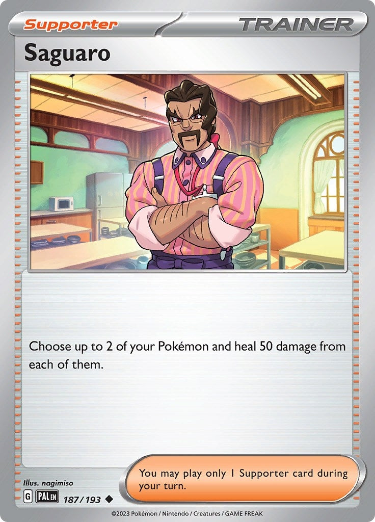 Image for Saguaro (187/193) (SV02: Paldea Evolved) - Pokemon